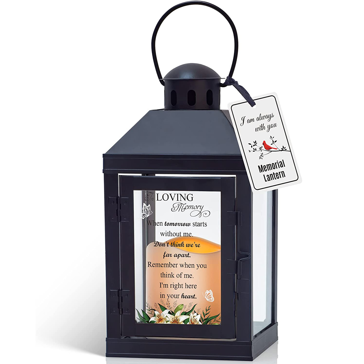 Memorial Lantern, Sympathy Gifts for Loss of a Loved One, Bereavement Gifts, Memorial Gifts, Rememberance Gifts for Loss of Mother, Loss of Father
